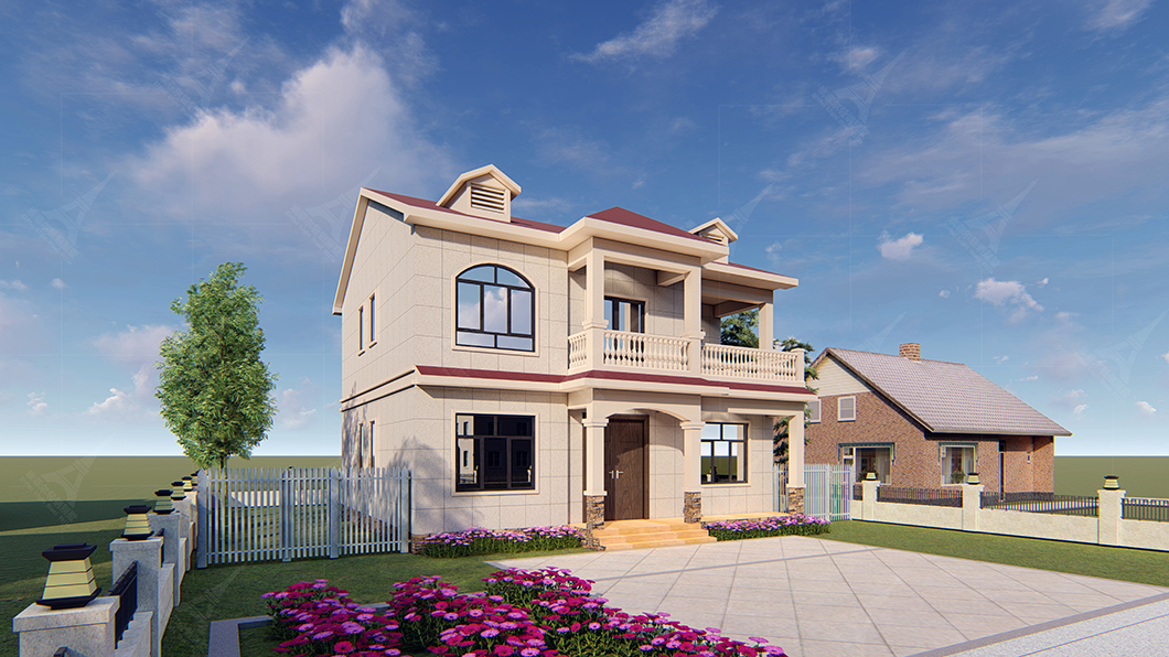 輕鋼別墅二層七室二廳一廚四衛 輕鋼別墅二層七室二廳一廚四衛