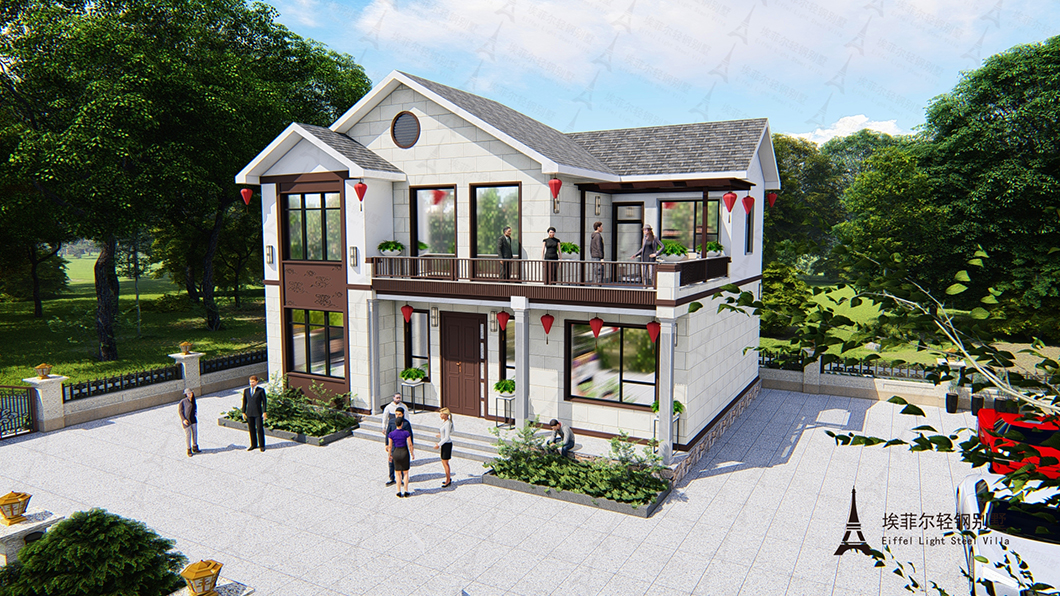 石家莊埃菲爾鋼結構有限公司重鋼別墅設計圖 石家莊埃菲爾鋼結構有限公司重鋼別墅設計圖